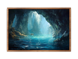 Ocean Cave Art  Painting