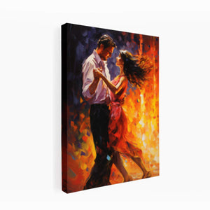 Couple Dance Modern Art 