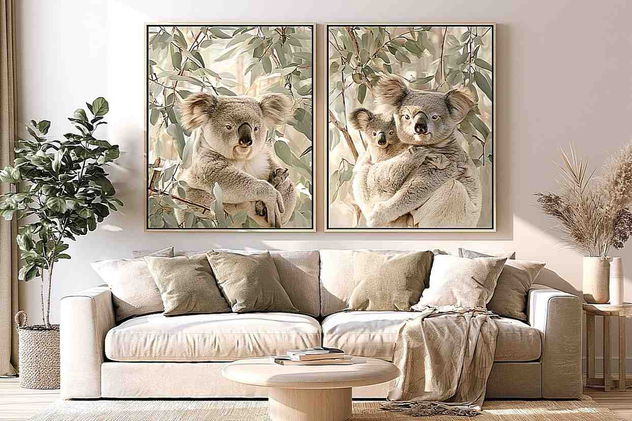 Quiet Orbit 2 Piece Art Set