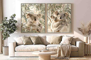 Quiet Orbit 2 Piece Art Set