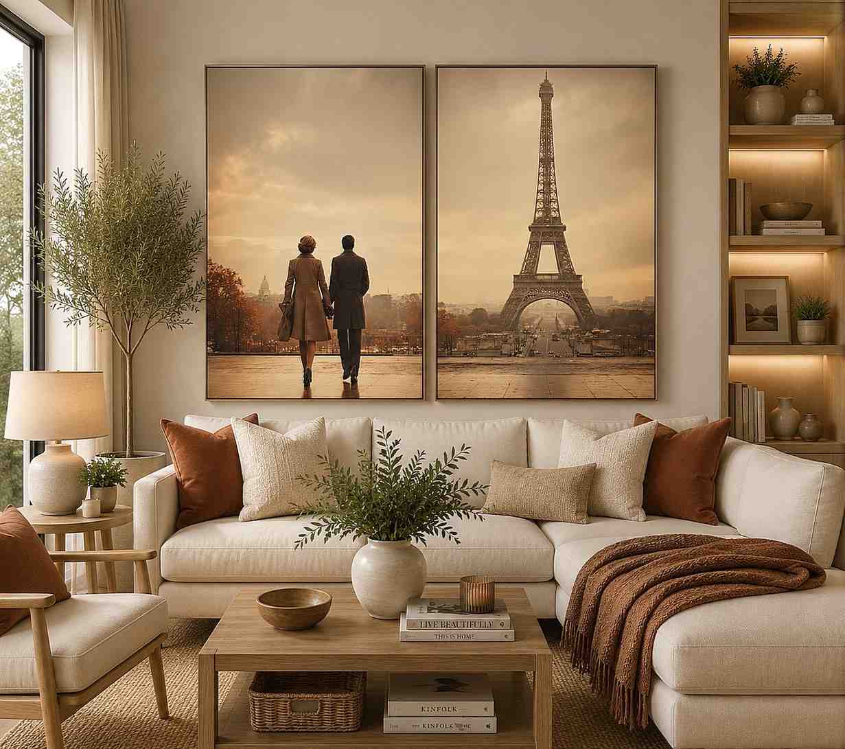 Sunlit Tide 2 Piece Art Set