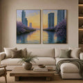 Eucalyptus Embrace 2 Piece Art Set