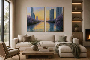 Eucalyptus Embrace 2 Piece Art Set
