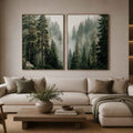 Misty Shoreline 2 Piece Art Set
