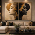 2 Faced Diptych