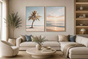 Coastal Calm 2 Piece Art Set