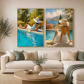 Riviera Leisure 2 Piece Art Set