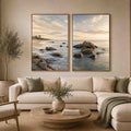 Quiet Shoreline 2 Piece Art Set