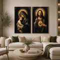 Sacred Golden Grace 2 Piece Art Set