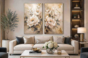 Flower Diptych