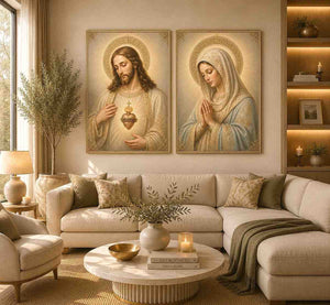 Radiant Sacred Peace 2 Piece Art Set