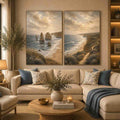 Coastal Serenity 2 Piece Art Set