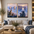 Dusk Coast Companions 2 Piece Art Set