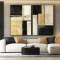 Golden Balance 2 Piece Art Set