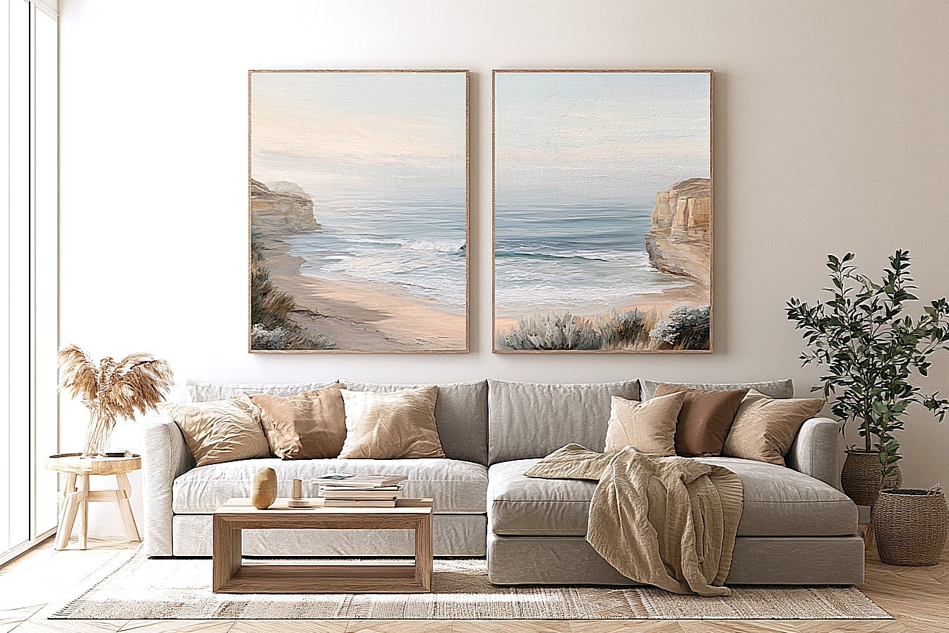 Tidal Whisper 2 Piece Art Set