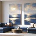 Sunlit Tide 2 Piece Art Set