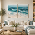 Golden Reverie 2 Piece Art Set