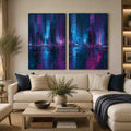 Floating Serenity 2 Piece Art Set