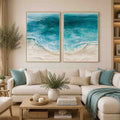 Quiet Shoreline 2 Piece Art Set