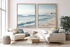 Sacred Emerald Grace 2 Piece Art Set