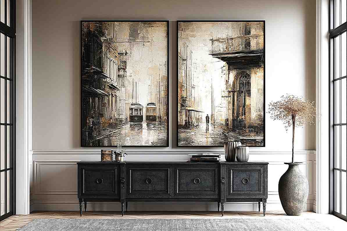 Coastal Arch Serenity 2 Piece Art Set