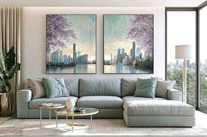 Black Cockatoo Botanical Diptych Wall Art