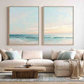 Terracotta Drift 2 Piece Art Set