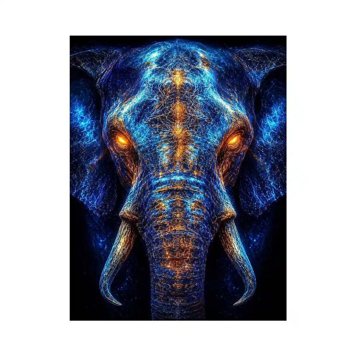   electric elephant artwork luxury office