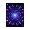   futuristic neon canvas modern space