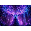   mystical deer canvas art modern living room