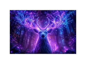   mystical deer canvas art modern living room