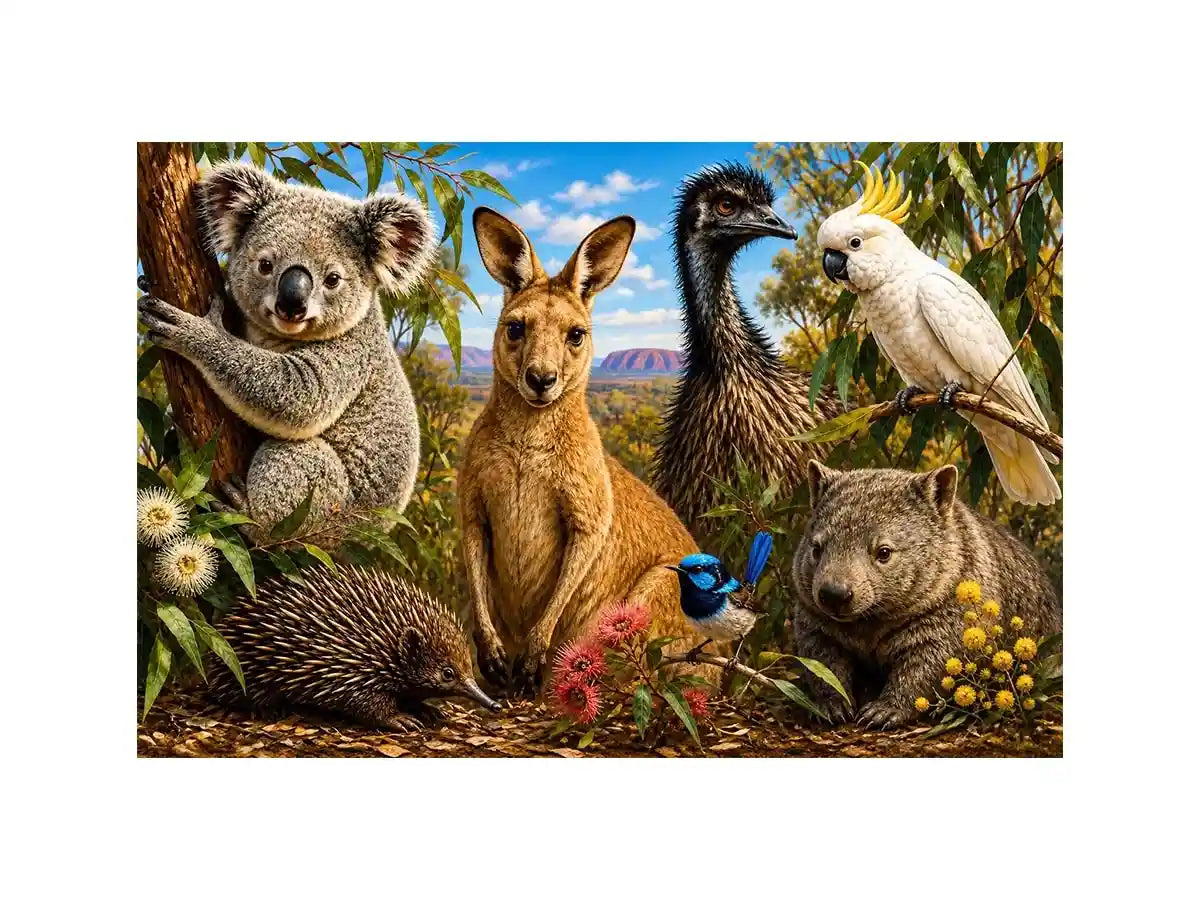   wild australia canvas art