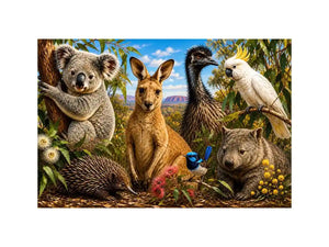   wild australia canvas art