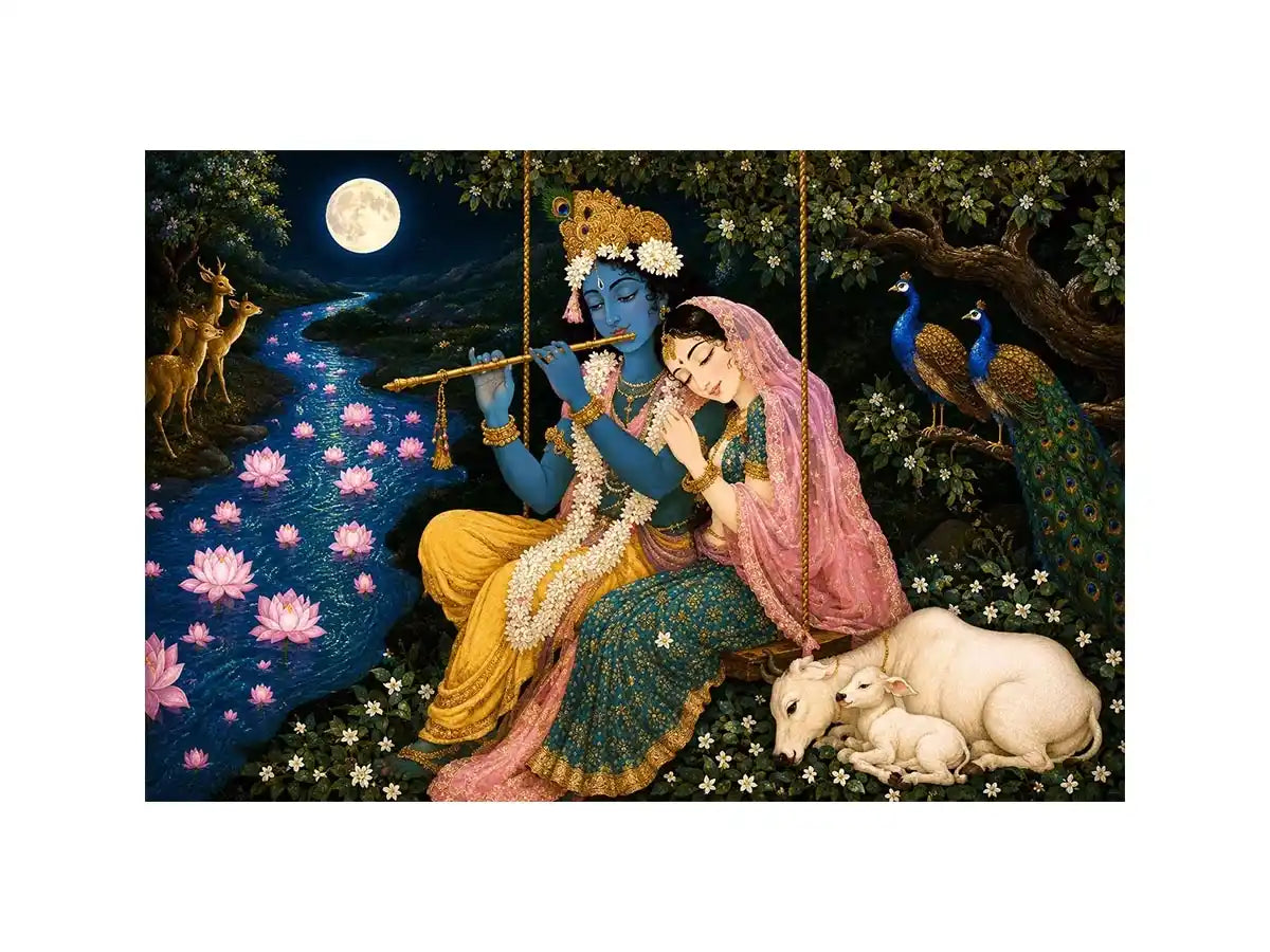   moonlit devotion canvas art