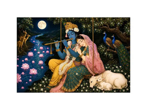   moonlit devotion canvas art