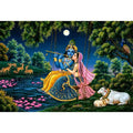   krishna radha spiritual canvas artwork