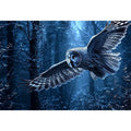   misty owl canvas art bedroom