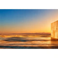   neutral desert canvas art modern home