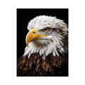  bald eagle office canvas art