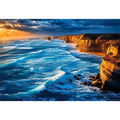   coastal ocean living room canvas art