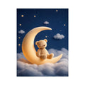   teddy bear moon canvas