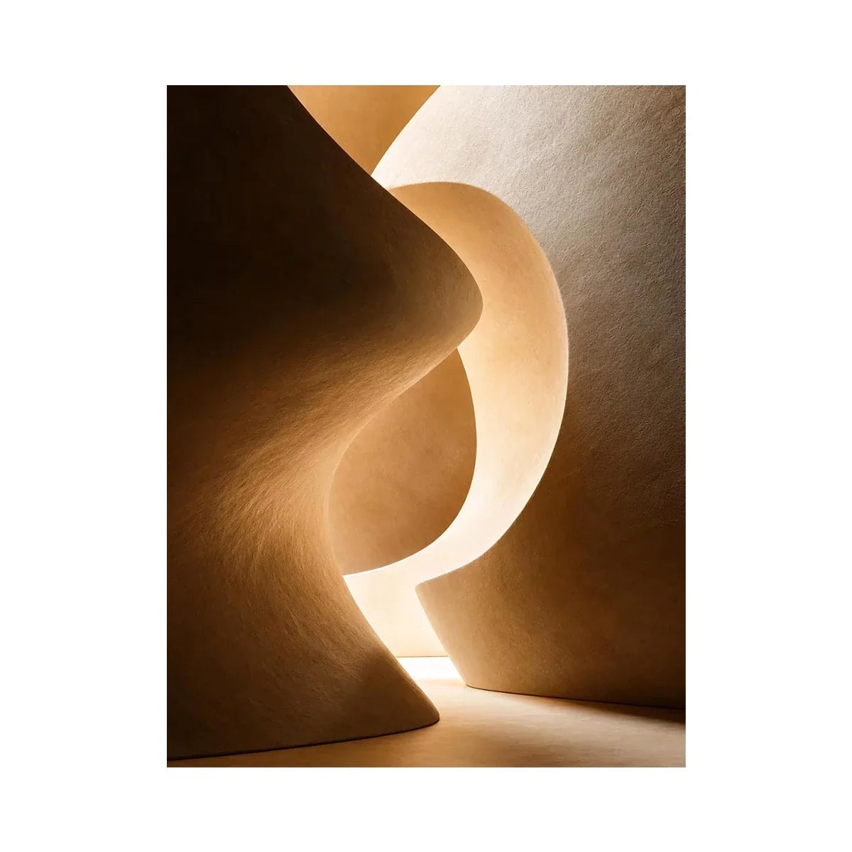   neutral architectural abstract canvas