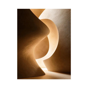   neutral architectural abstract canvas