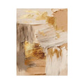   neutral gold textured abstract modern luxury wall art