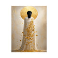   golden buddha spiritual canvas wall art