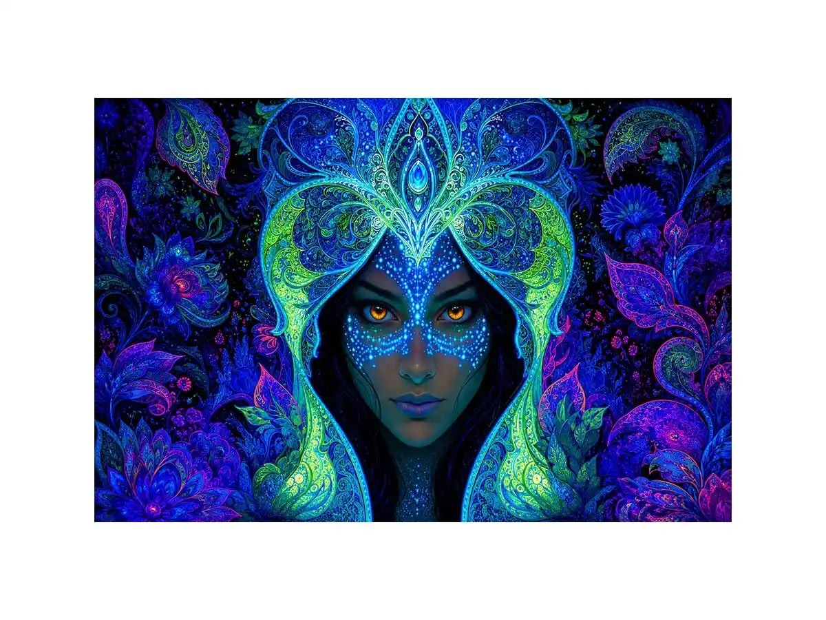   mystical fantasy portrait wall art