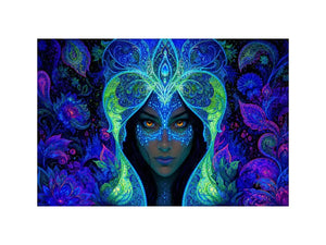  mystical fantasy portrait wall art