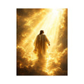   golden religious heavenly clouds canvas print