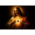   sacred heart jesus canvas print home