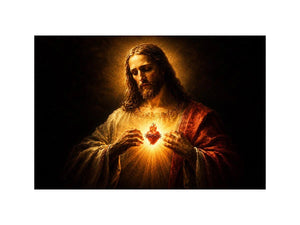   sacred heart jesus canvas print home